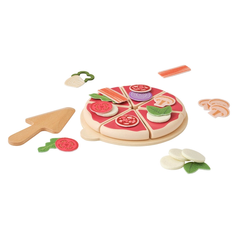 Pizza Set aus Holz ab 2 Jahren