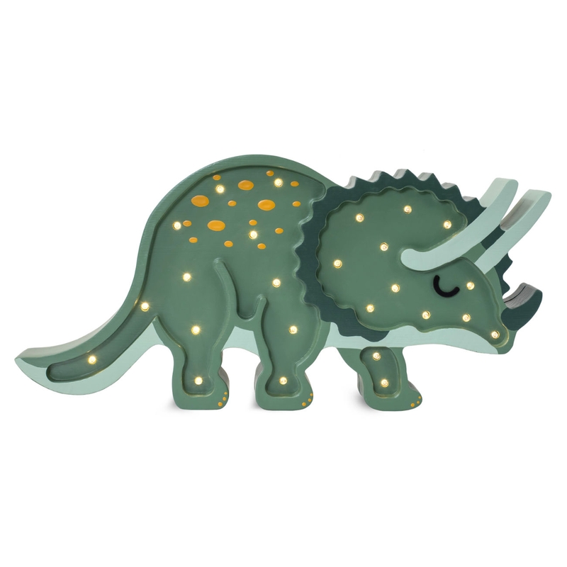 LED Kinderlampe &#039;Triceratops&#039; grün dimmbar