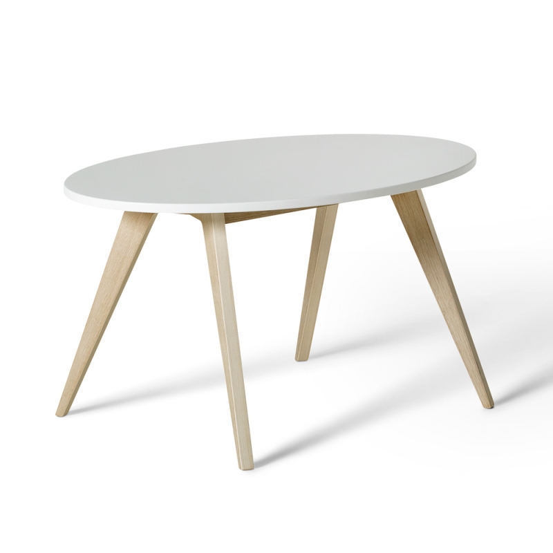 Kindertisch &#039;Wood Ping Pong&#039; Eiche/weiß