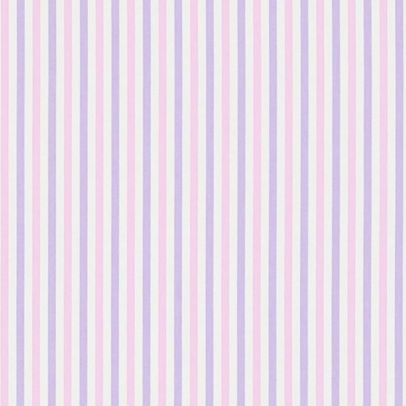 Kinderzimmer Stoff &#039;Streifen&#039; lavendel/rosa