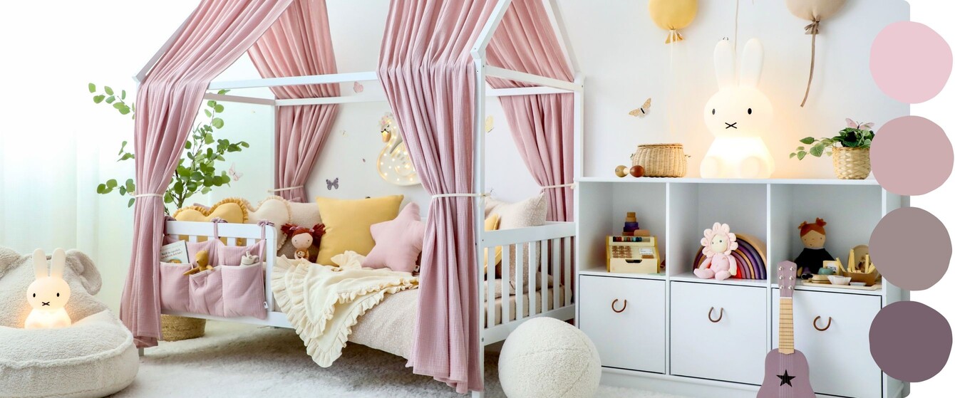 Kinderzimmer lila