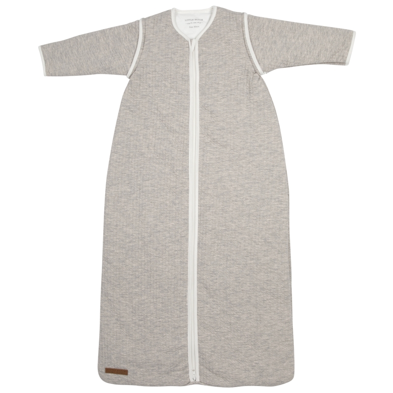 Baby Winterschlafsack 'Pure' hellgrau meliert