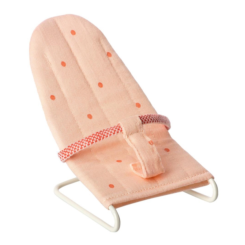 Babywippe für kleine Puppen puderrosa (Micro)