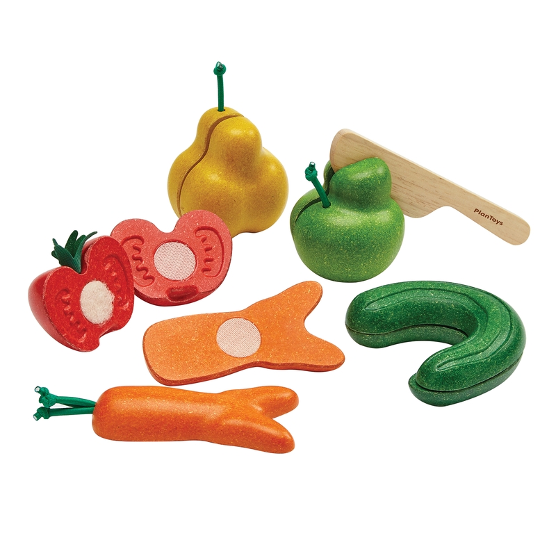 Schneide-Set &#039;Obst &amp; Gemüse&#039; ab 18 Monaten
