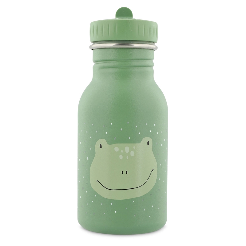 Trinkflasche &#039;Frosch&#039; Edelstahl grün 350ml