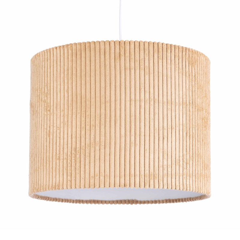Hängelampe 'Pem' Cord beige 40cm