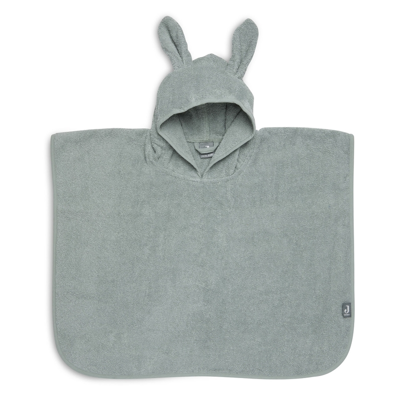 Badeponcho &#039;Hase&#039; mint 1-4 Jahre