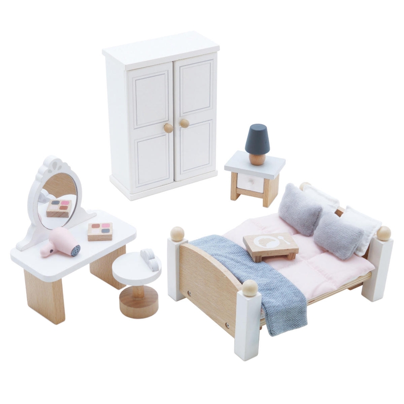 Puppenhaus Schlafzimmer 19-tlg. ab 3 Jahren