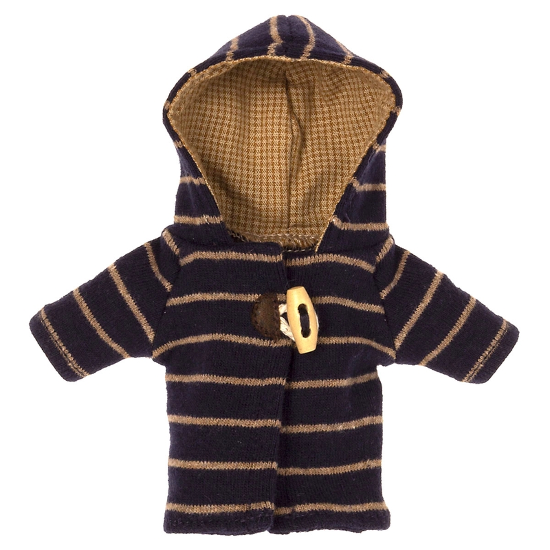 Winterjacke für Teddy Kind Baumwolle dunkelblau