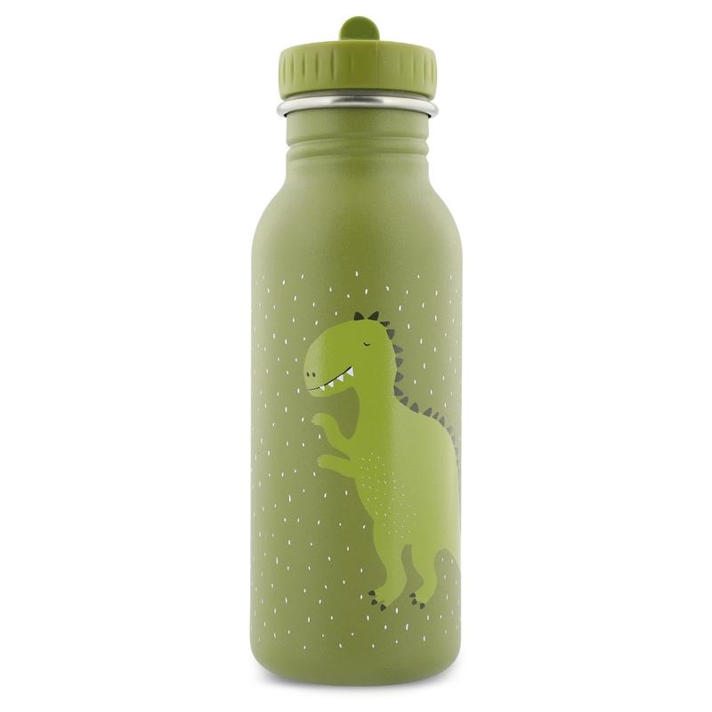 Trinkflasche &#039;Dino&#039; Edelstahl grün 500ml