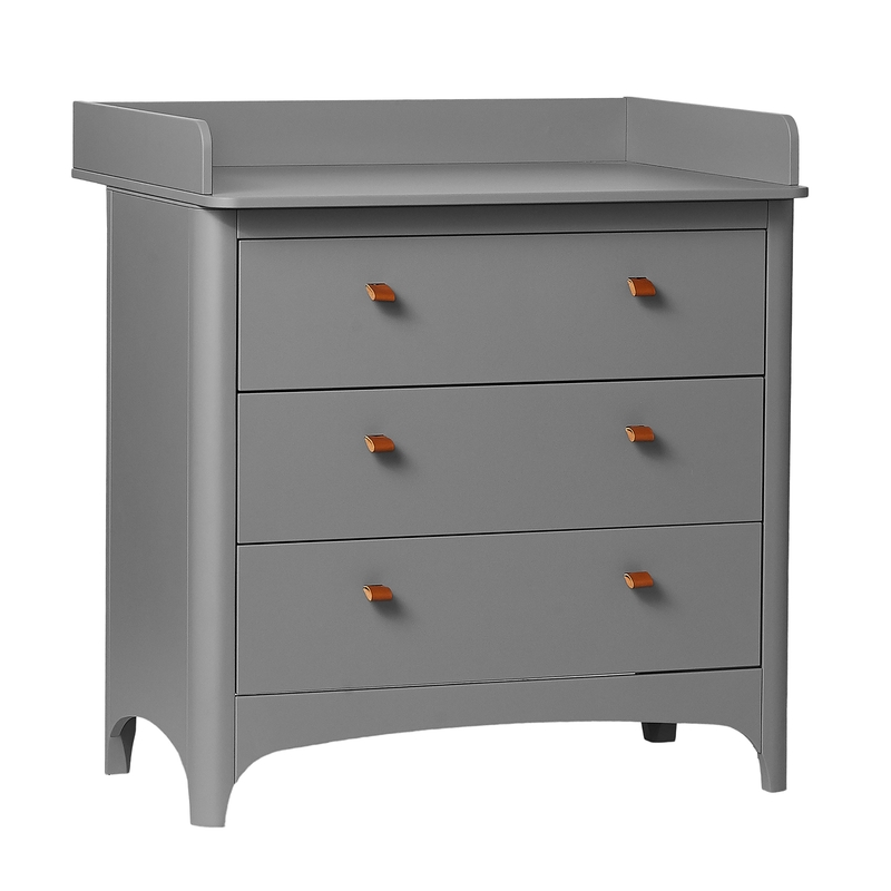 Wickelaufsatz &#039;Classic&#039; Buche grau 94x72cm