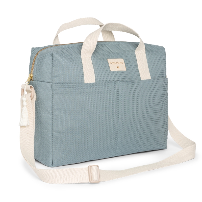 Wickeltasche &#039;Gala Honeycomb&#039; stone blue