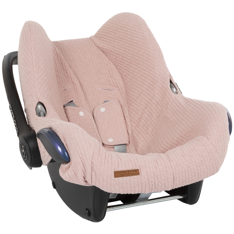 Sitzbezug 'Pure' rosa für Babyschale