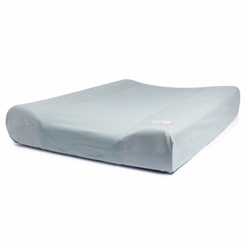 Wickelauflagenbezug &#039;Willow&#039; soft blue