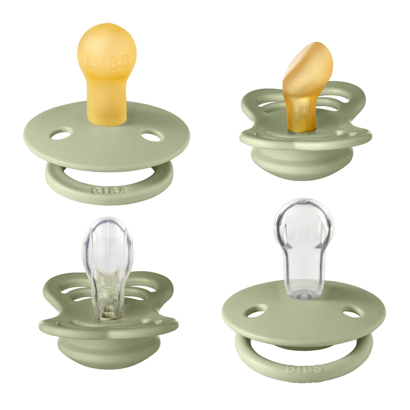 Schnuller &#039;Try-It&#039; softgrün 4er Set 0-6 Monate