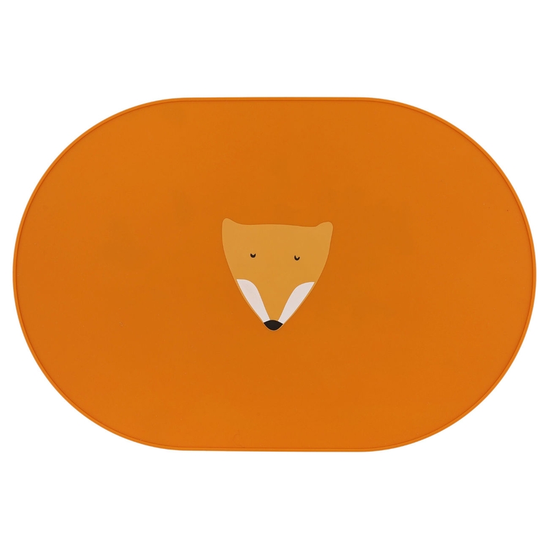 Tischset &#039;Fuchs&#039; aus Silikon orange