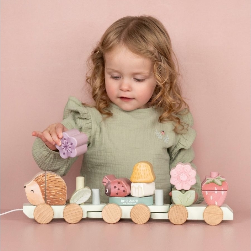 Nachzieh-Steckspiel &#039;Fairy Garden&#039; ab 18 Monaten