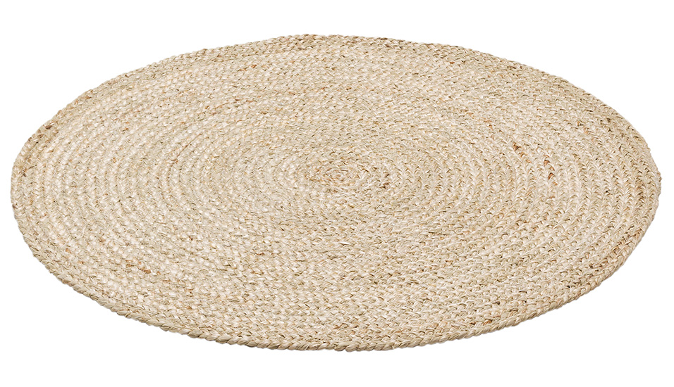 Kidsdepot Kinderteppich Jute Natur Rund Ca 110cm Online Kaufen
