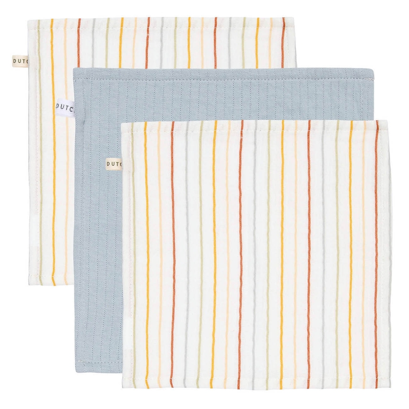 Spucktücher &#039;Vintage Sunny Stripes&#039; 3er Set