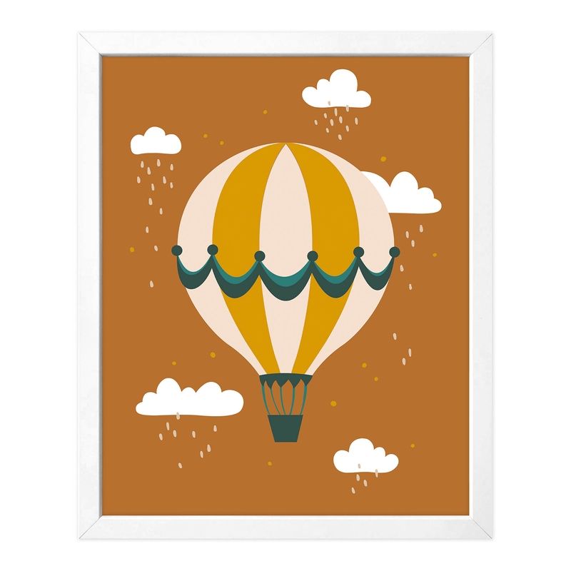 Poster &#039;Heißluftballon&#039; camel 30x40cm