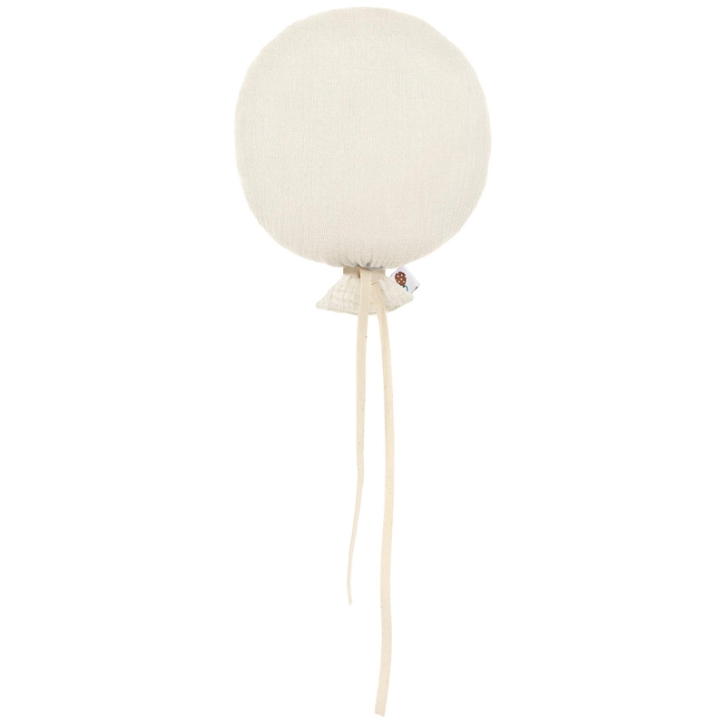 Bio Kinderzimmer Wanddeko &#039;Luftballon&#039; creme 25cm