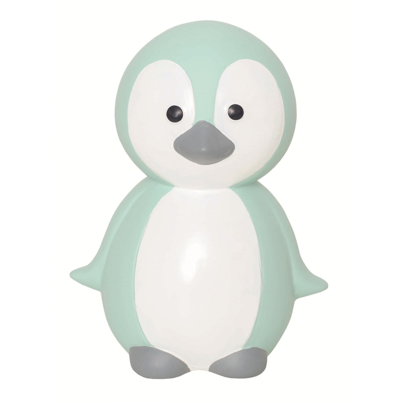 Spardose 'Pinguin' Keramik mint 15cm