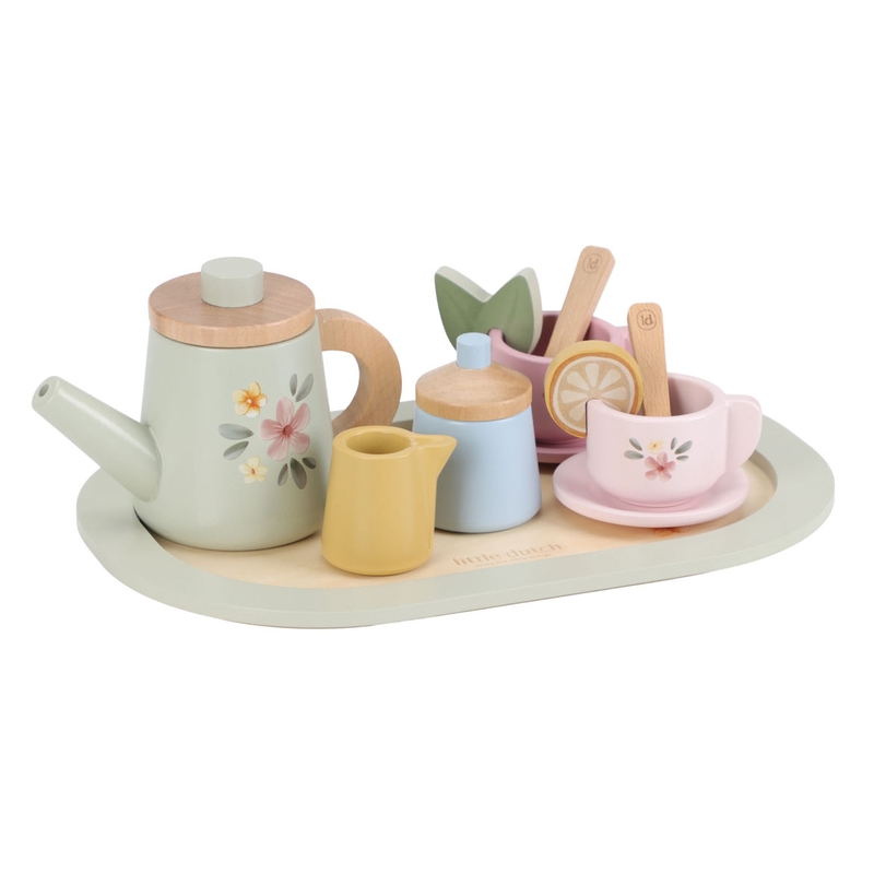 Teeset aus Holz 10-tlg. ab 3 Jahren