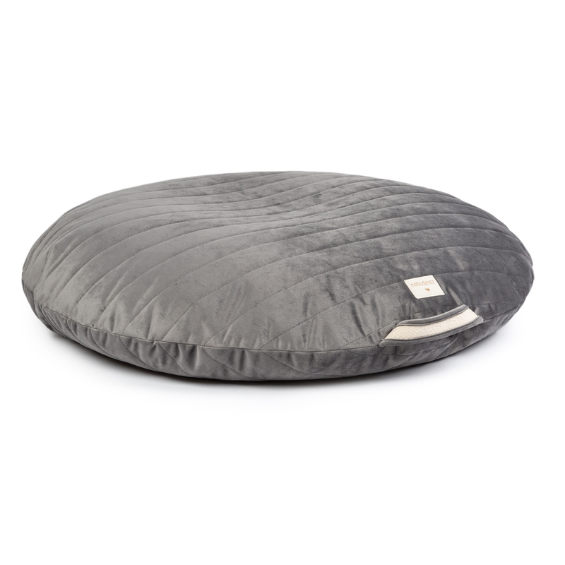 Sitzkissen &#039;Sahara&#039; Samt slate grey