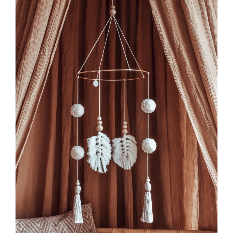 Mobile 'Boho' creme