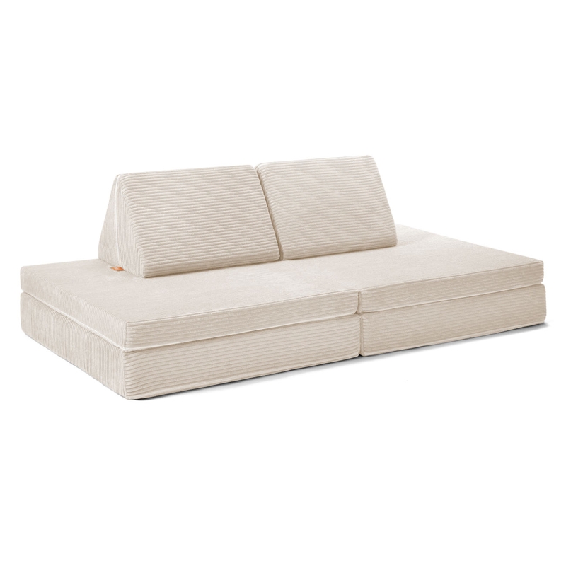 Kinder Spielsofa modular &#039;Cord&#039; creme beige
