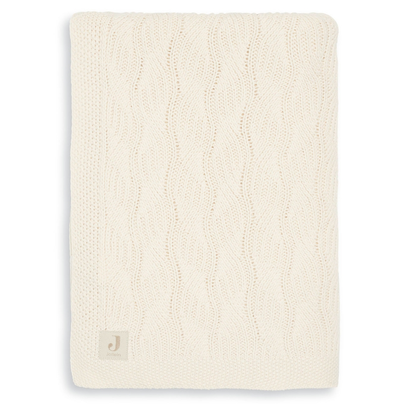 Strickdecke &#039;Spring Knit&#039; creme