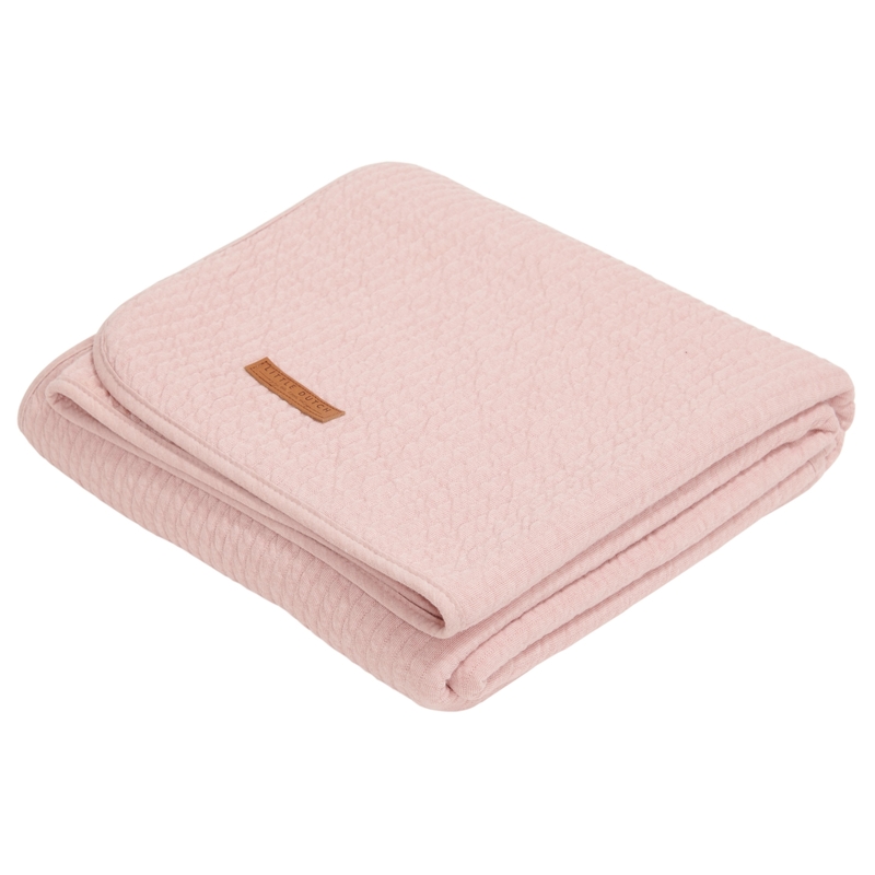 Sommerdecke 'Pure' Jersey altrosa