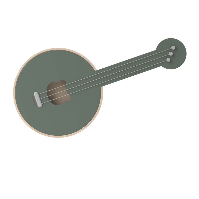 Musikinstrument &#039;Banjo&#039; green ab 3 Jahren