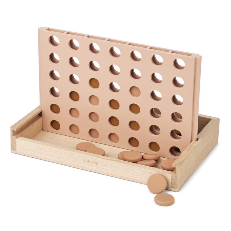 Holzspiel &#039;Four in a row&#039; tuscany ab 6 Jahren
