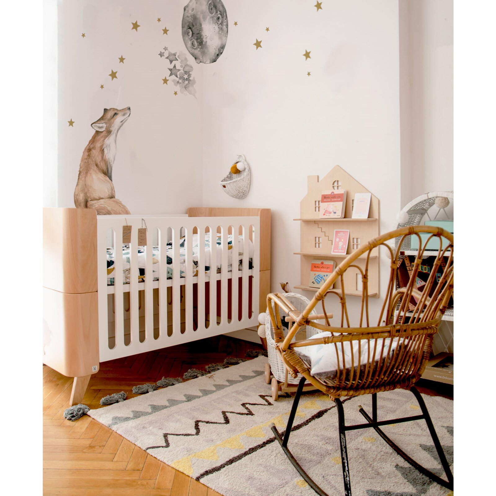 Dekornik XL-Wandsticker 'Fuchs' hellbraun/grau online kaufen