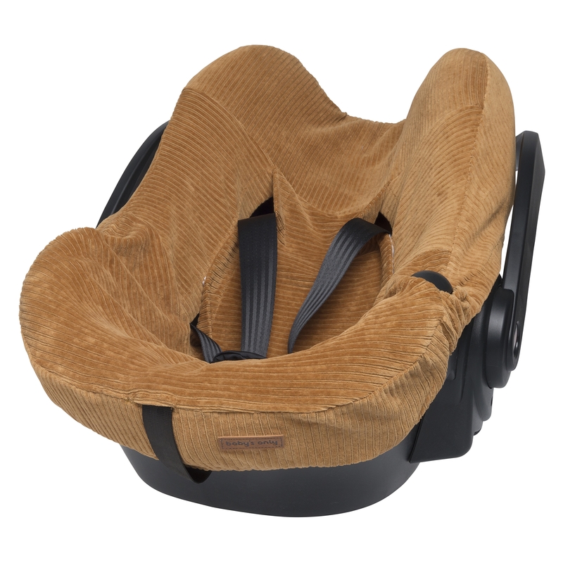 Babyschalenbezug &#039;Sense&#039; Samt karamell