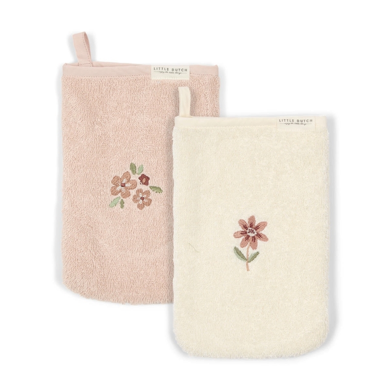 Bio Waschlappen Frottee &#039;Fairy Garden&#039; 2 St.