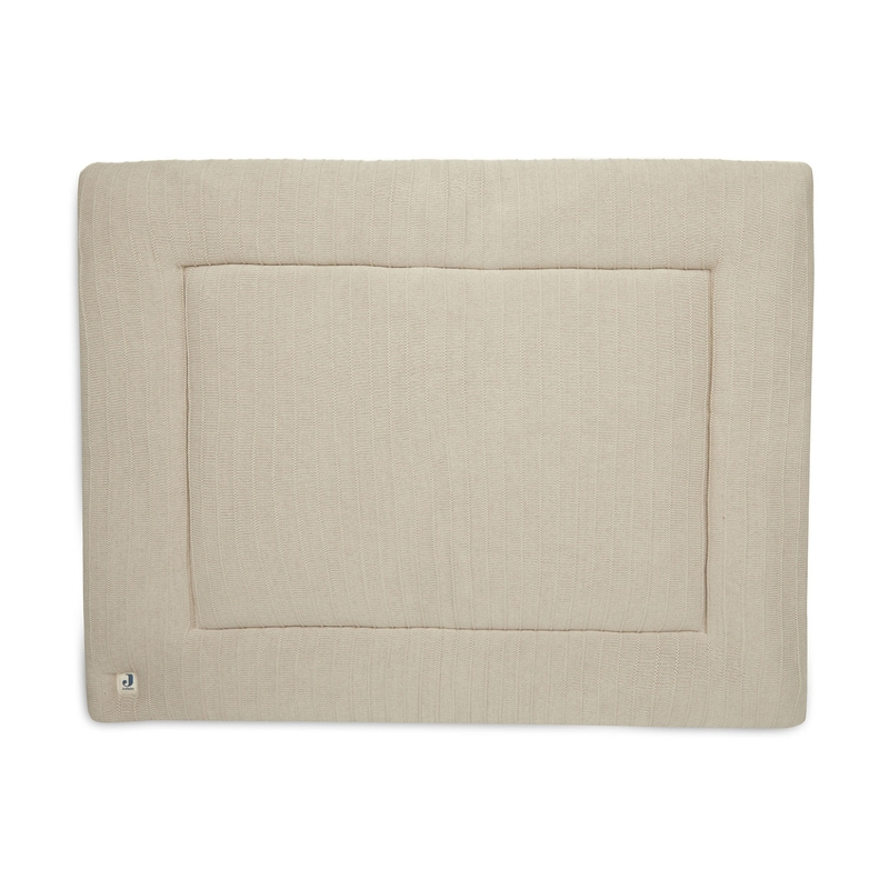 Krabbeldecke &#039;Pure Knit&#039; Strick beige 75x95cm