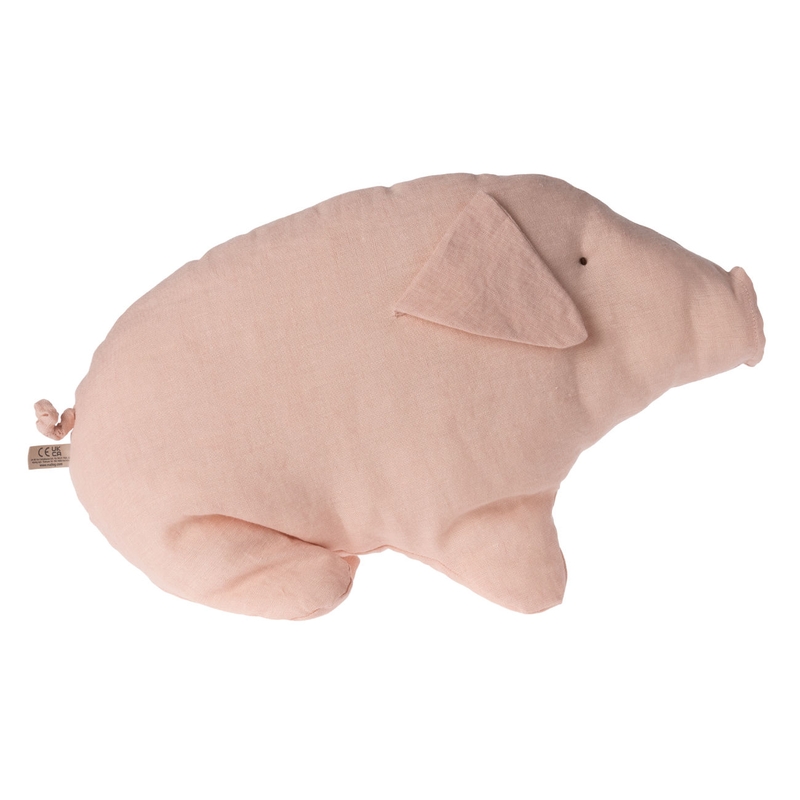 Kuscheltier Schwein &#039;Polly&#039; Leinen rosa 52cm