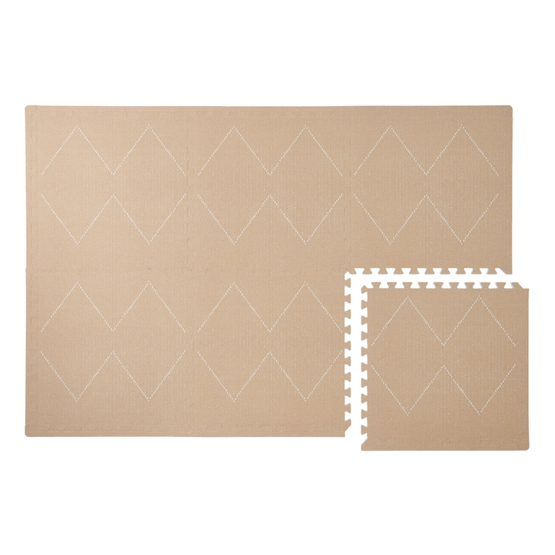 Puzzle Spielmatte &#039;Tulum&#039; beige 120x180cm