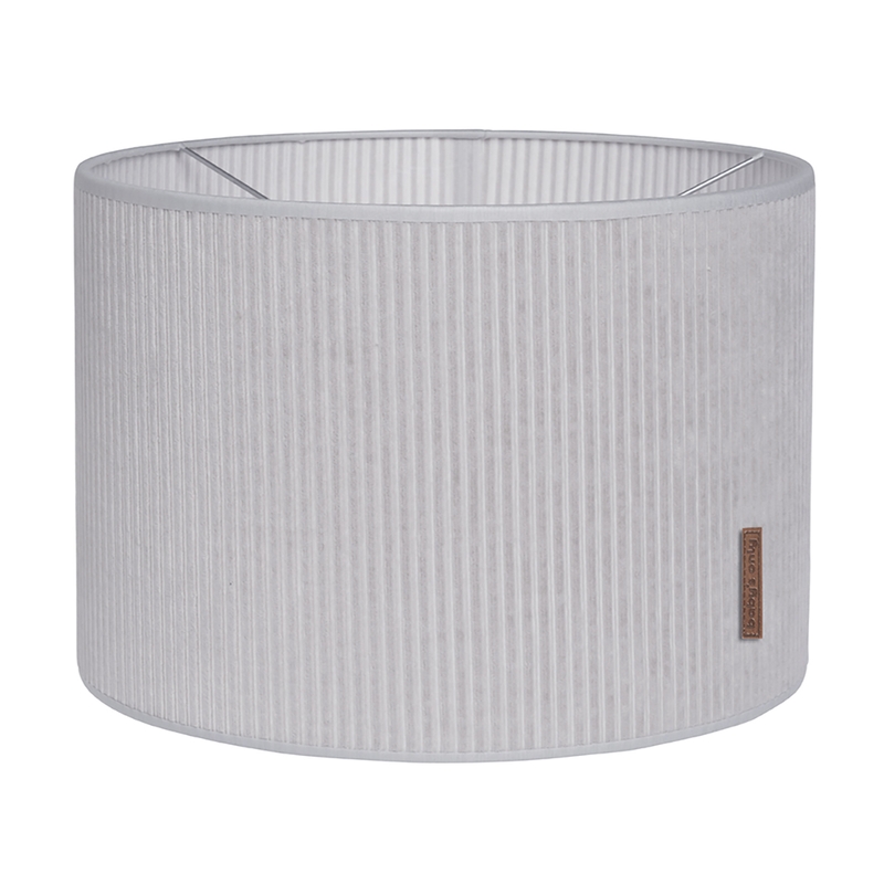 Hängelampe 'Sense' Samt grau 30cm