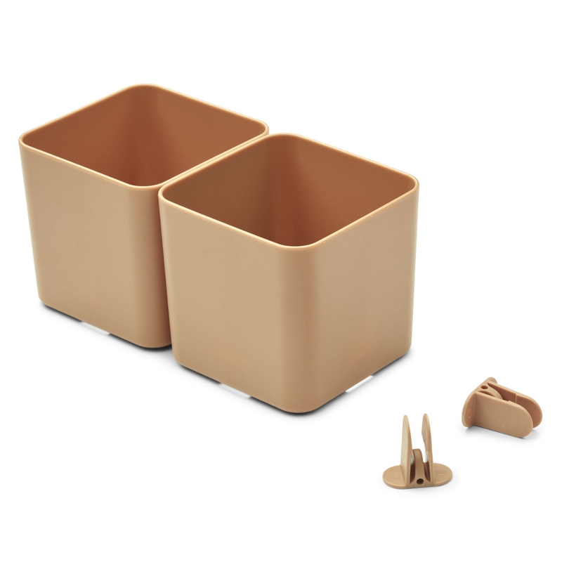 Organizer Boxen erweiterbar rose 2er Set klein