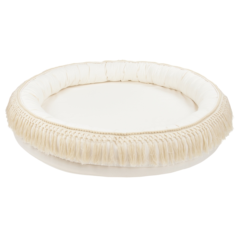 Juniornest mit Fransen &#039;Boho&#039; creme ca. 110cm