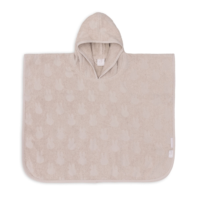 Badeponcho Frottee &#039;Miffy&#039; beige 65x62cm