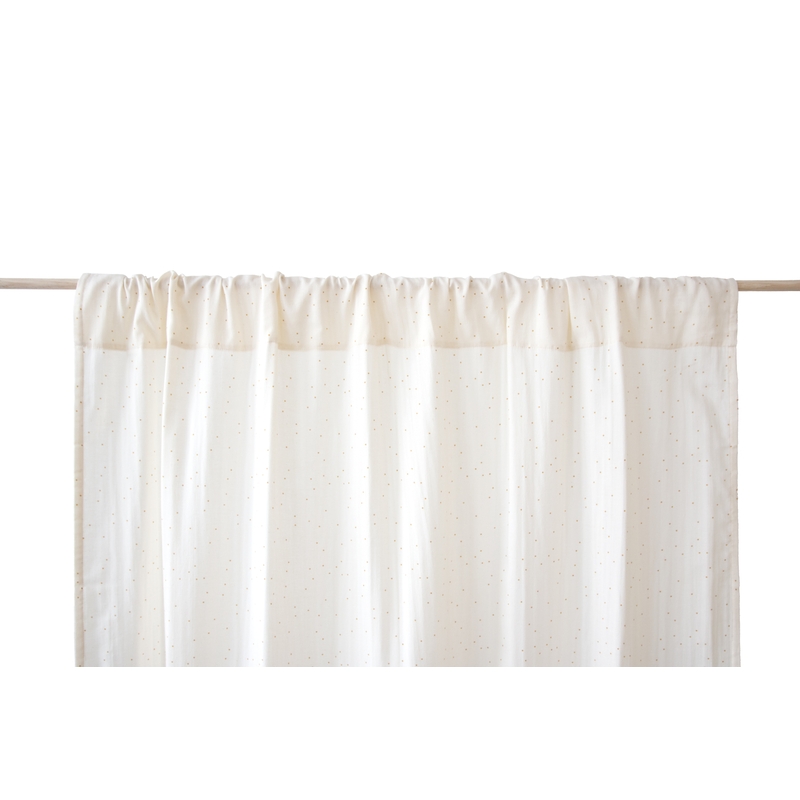 Vorhang &#039;Sweet Dots&#039; creme ca. 146x280cm