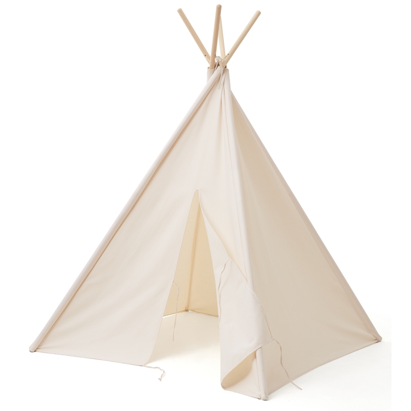 Tipi &amp; Spielzelt creme ca. 110x160cm