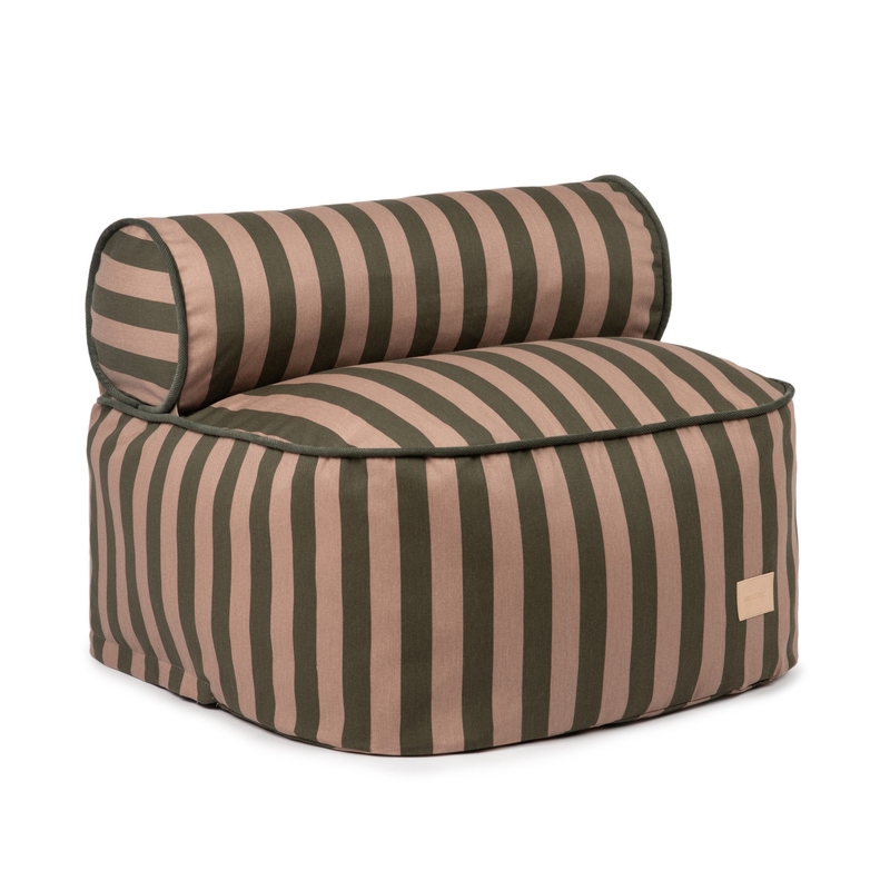 Sitzsack/Sessel &#039;Majestic&#039; green/taupe 50cm