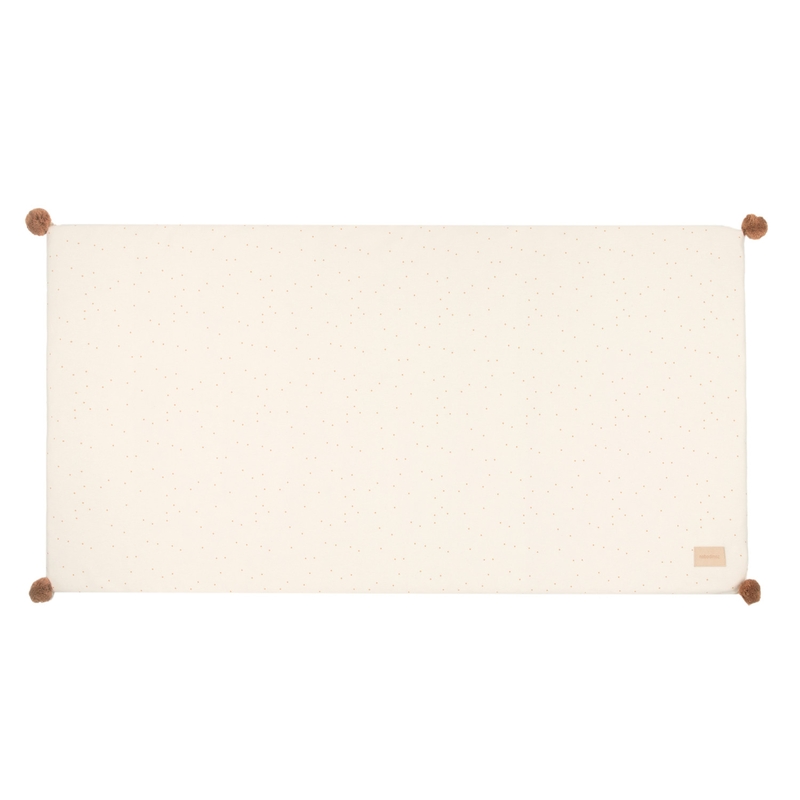 Spielmatratze &#039;Majestic&#039; sweet dots natural 60x120cm