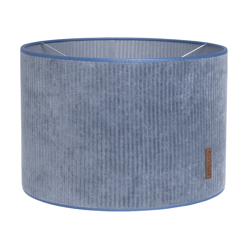 Hängelampe 'Sense' Samt blau 30cm