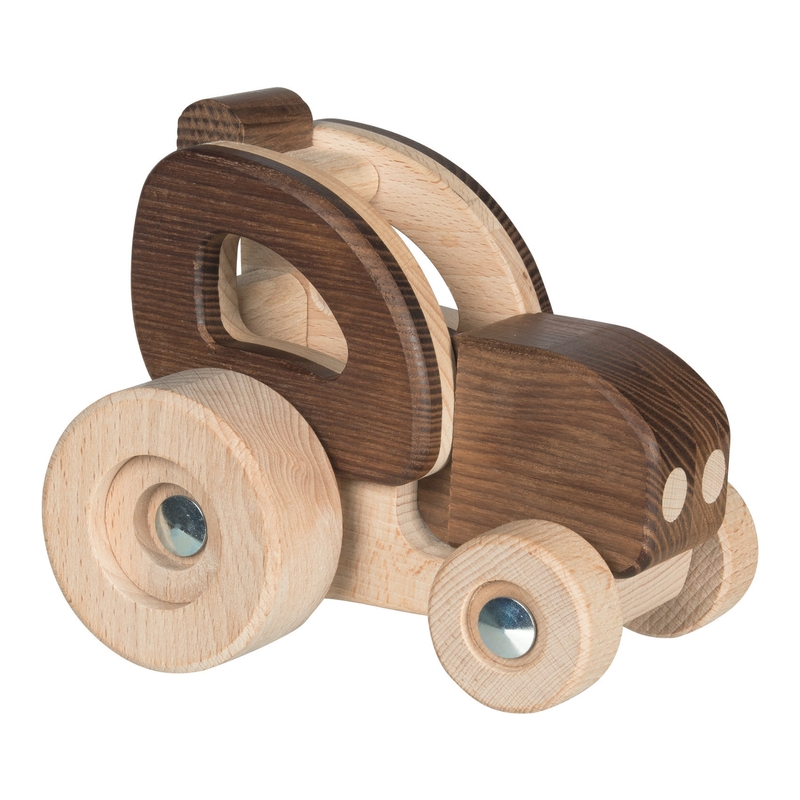 Öko-Traktor aus Holz &#039;Nature&#039; ab 2 Jahren